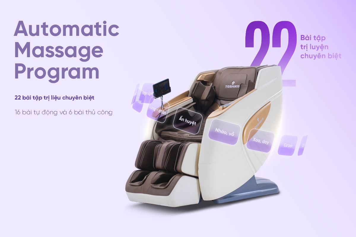 Ghế massage 4D Toshiko T93, ảnh 10