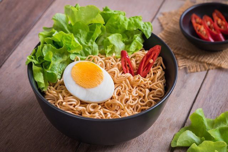 Chỉ nên ăn 1 - 2 gói mì/tuần