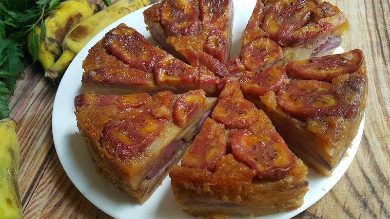 Bánh chuối vừa ngon vừa dễ chế biến