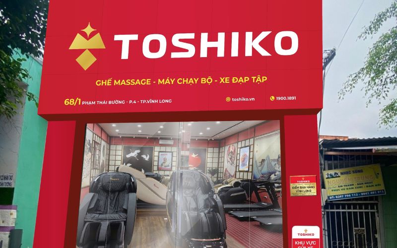 Showroom ghế massage Vĩnh Long