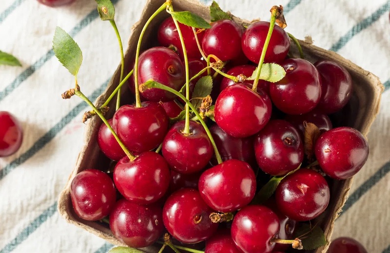 Cherry có lượng calo thấp nhưng giá trị dinh dưỡng lại cao