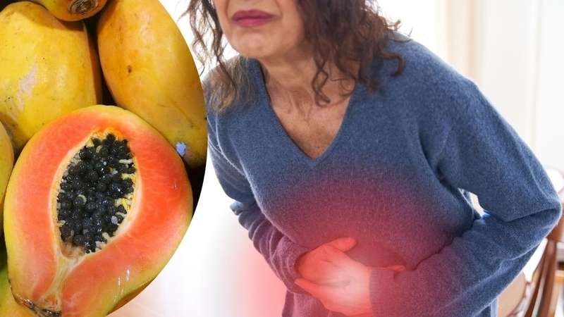 Ăn quá nhiều đu đủ có thể gây đau bụng