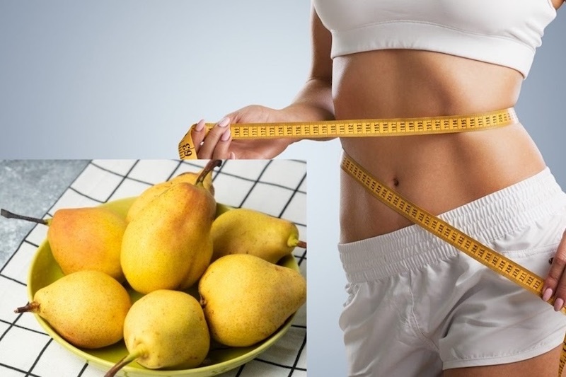 Ăn lê giúp giảm cân hiệu quả