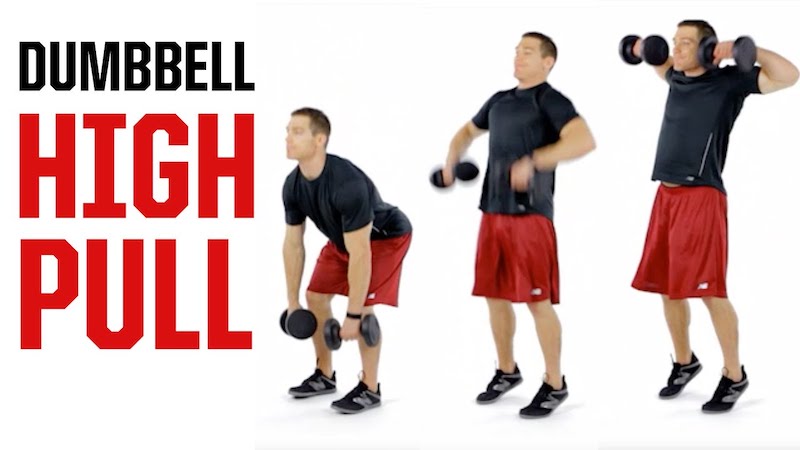 Dumbbell High Pull tập trung kích hoạt cầu vai vận động hiệu quả hơn