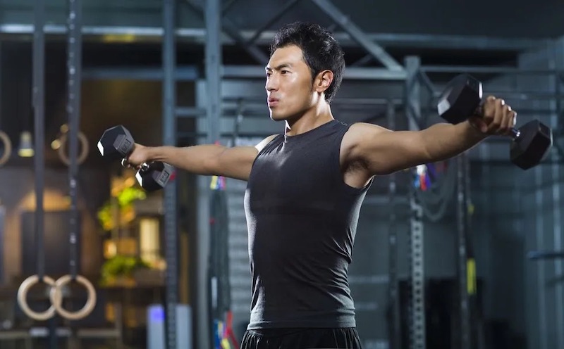 Bài tập Dumbbell Lateral Raise