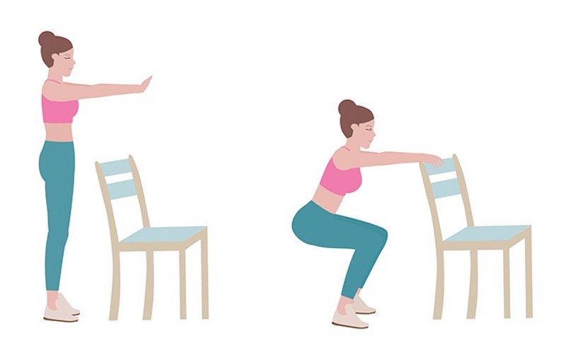 Mini-squat cải thiện cơ mông đùi và bắp chân