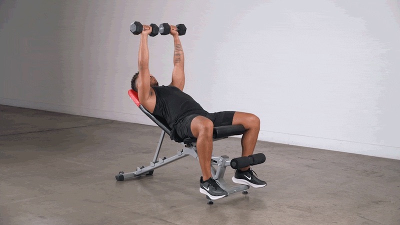 Bài tập tạ tay Bench Press