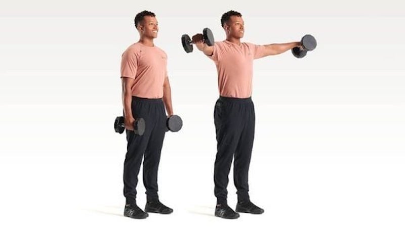 Bài tập với tạ tay Lateral Raise
