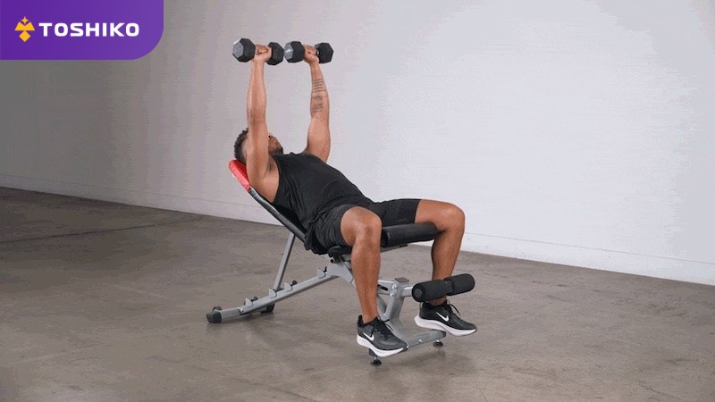 10 bài tập tạ tay tại nhà cho hiệu quả không thua kém gì phòng gym