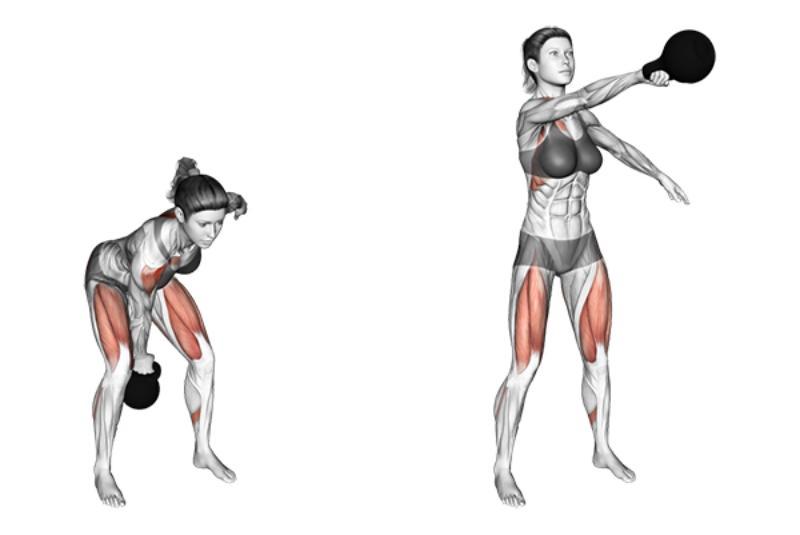 One Arm Swing là bài tập toàn thân