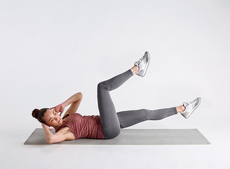 Bicycle Workout tạo rãnh bụng đẹp