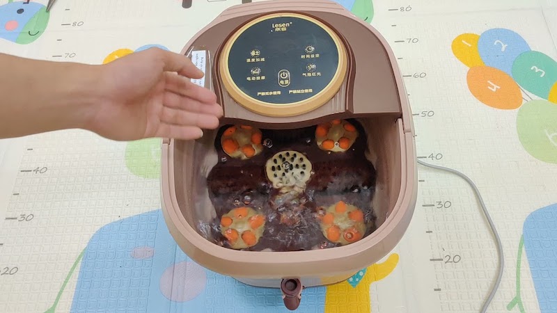 Bồn massage chân Don's có giá thành khá rẻ