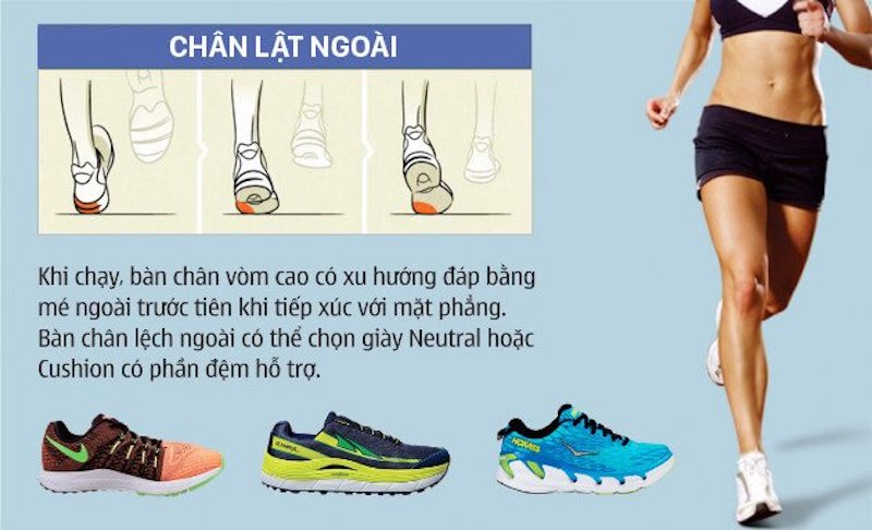 Lưu ý chọn giày phù hợp với phom chân