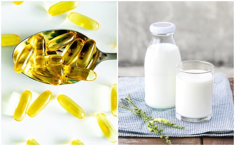 Kết hợp cùng sữa tươi không đường để tăng thêm dưỡng chất
