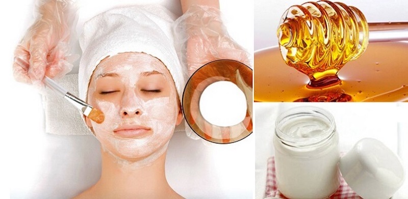 Cũng có thể kết hợp vitamin E với mật ong và sữa chua không đường