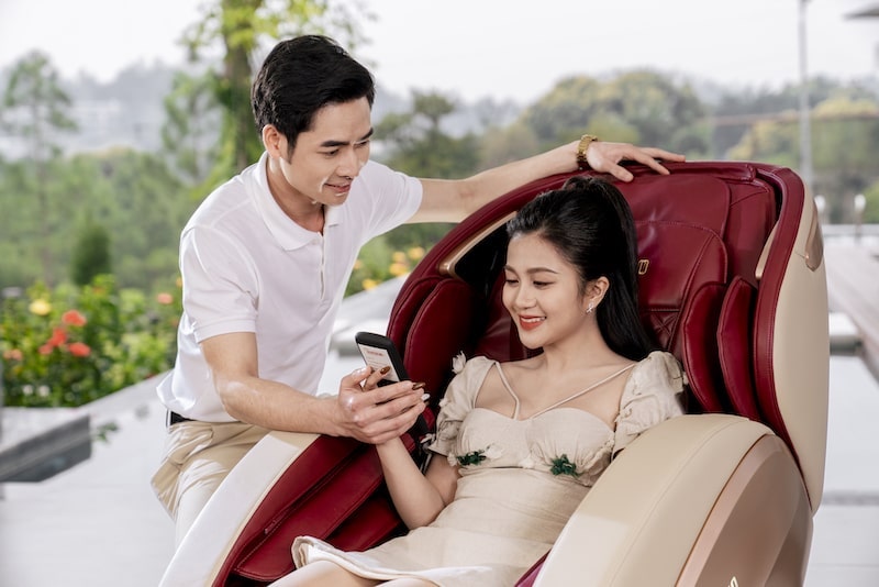 Máy mát xa toàn thân giúp xoa dịu nhức mỏi toàn diện