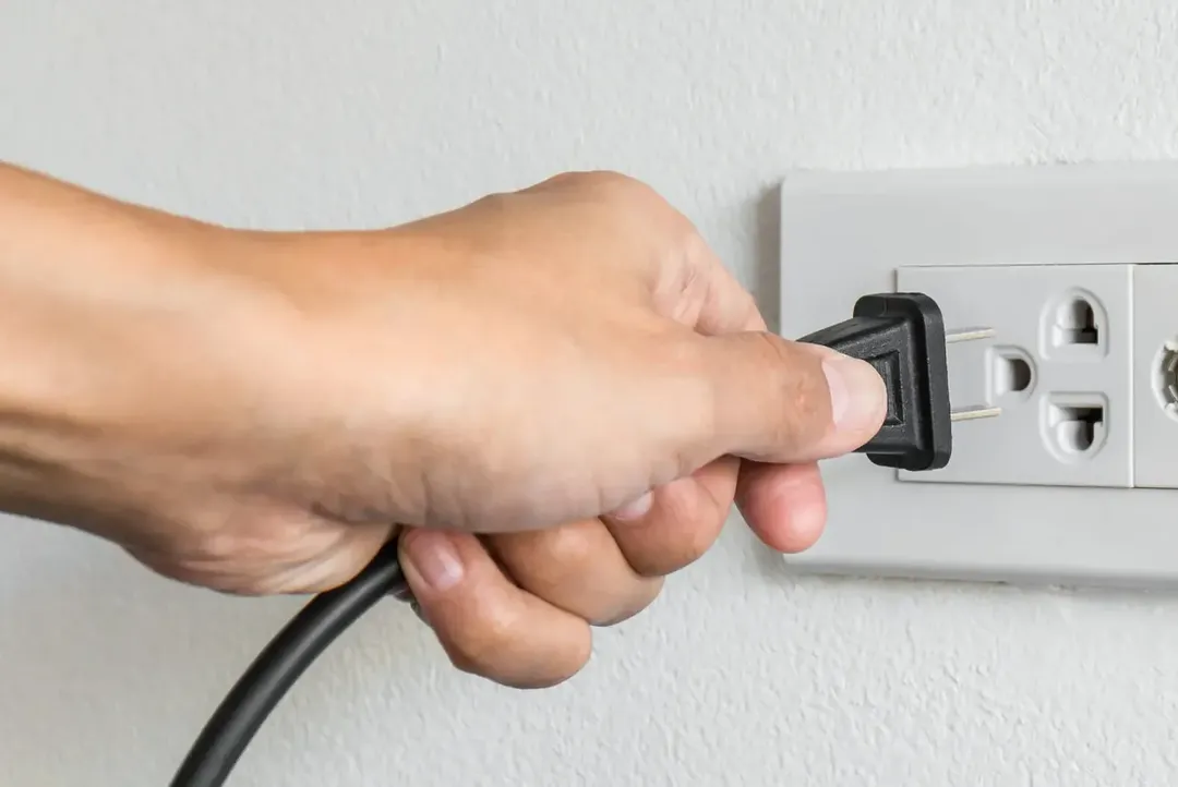 Ngắt điện khi không sử dụng để đảm bảo an toàn