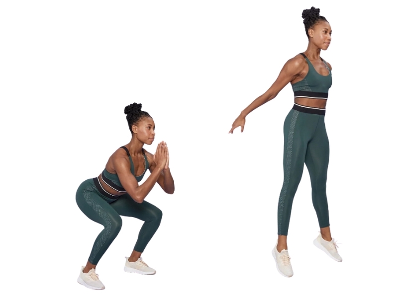 Động tác Jump Squat