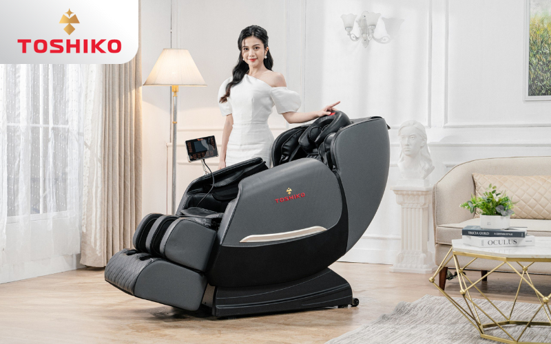 Chọn ghế massage có tông màu trang nhã, sang trọng