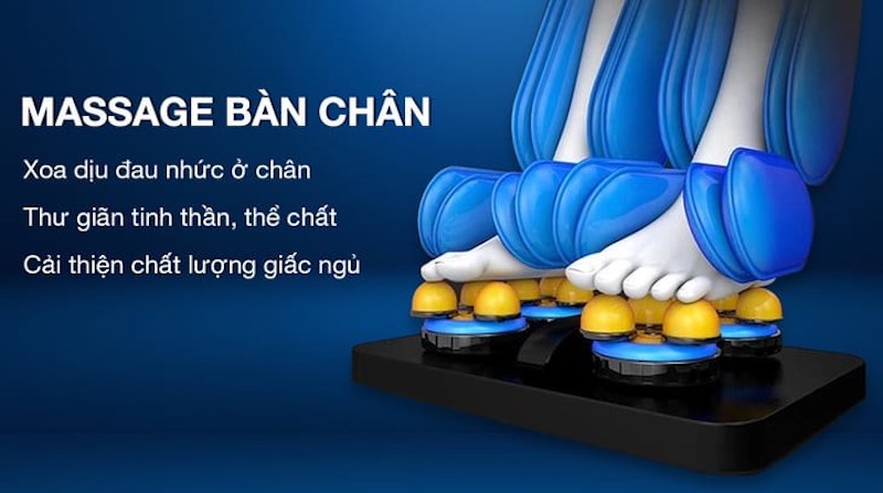 Con lăn massage bàn chân
