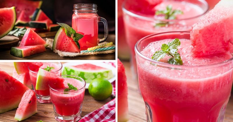 Nước ép dưa hấu vừa nhanh vừa tiện lợi