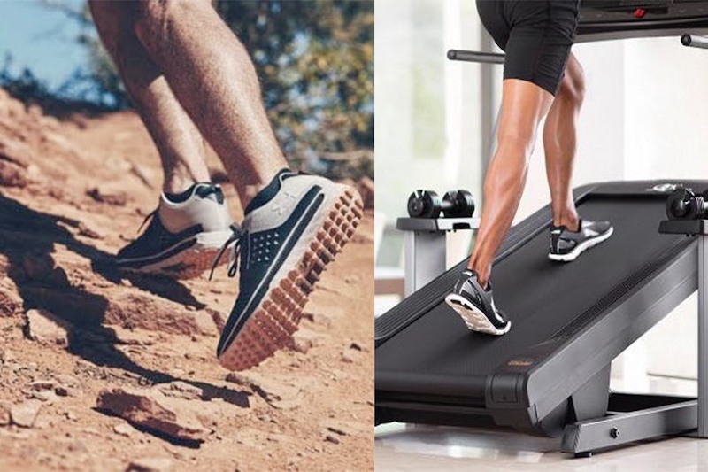 Hạn chế đi bộ leo dốc vì có thể kích thích cơ bắp phát triển mạnh