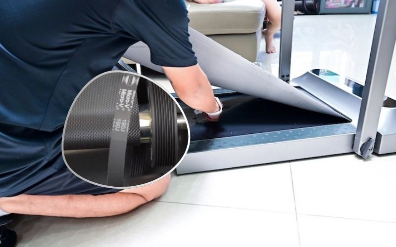 Định kỳ nên thay dây curoa để đảm bảo máy chạy hoạt động tốt