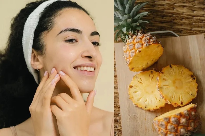 Chất chống oxy hóa trong thơm giúp làm đẹp da