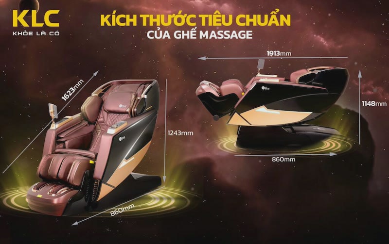 Ghế massage Nha Trang KLC