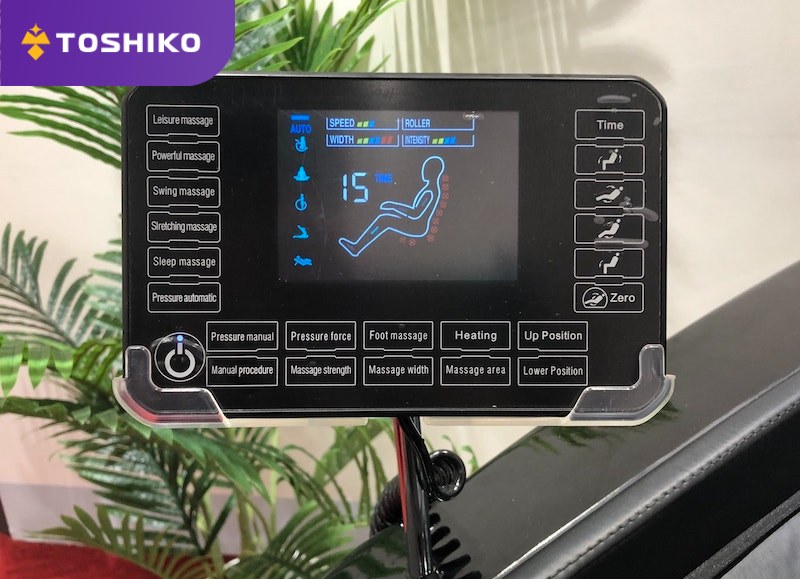 Ghế massage có hẹn giờ được không? 1 ngày nên ngồi khoảng bao lâu?