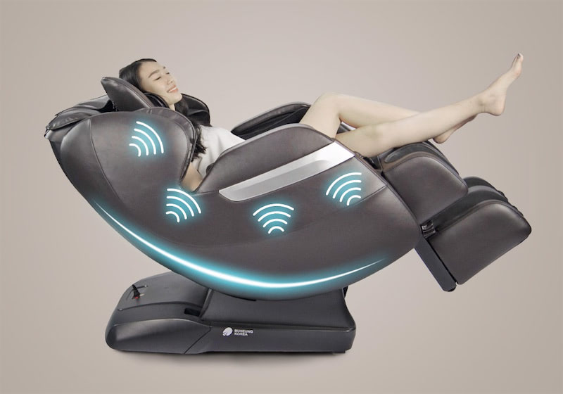 Ghế massage có thiết kế thông minh, hiện đại