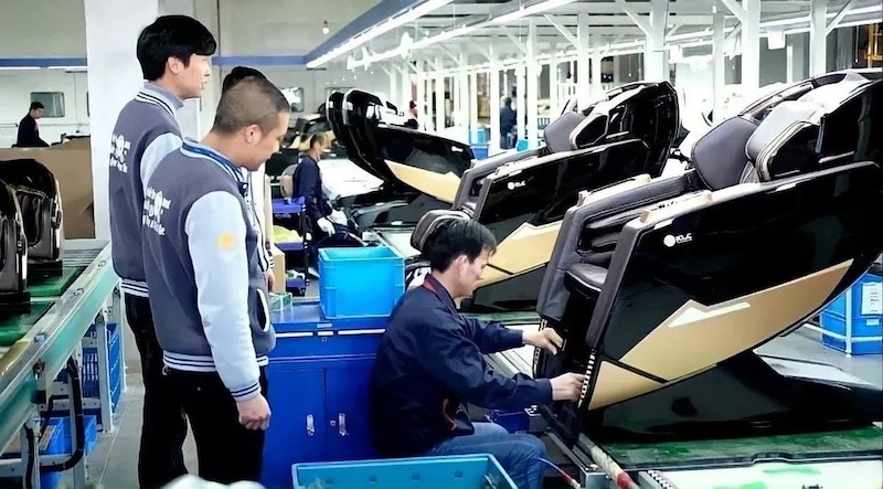 Xưởng sản xuất ghế matxa toàn thân KLC