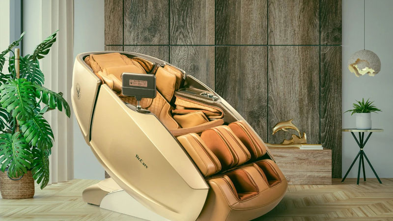 Ghế matxa toàn thân Dr Care có thiết kế đẹp và hiện đại