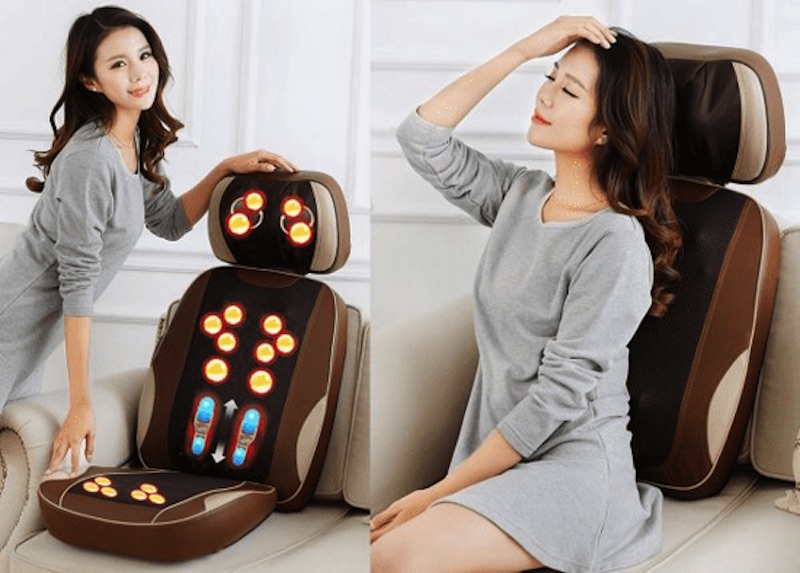 Ghế massage gấp gọn có cấu tạo khá đơn giản