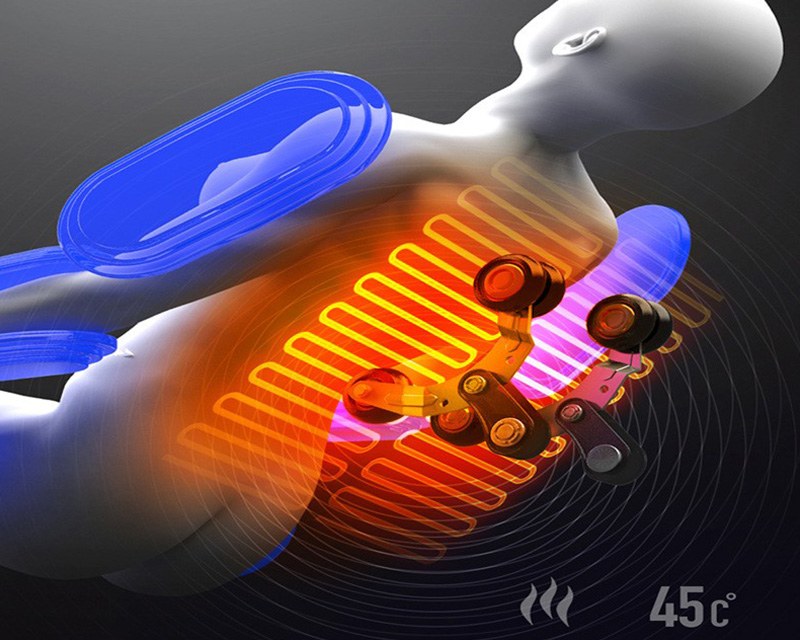 Sử dụng ghế massage giúp tăng cường tuần hoàn máu