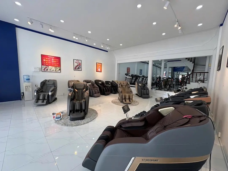 Kingsport cung cấp nhiều sản phẩm ghế matxa chất lượng
