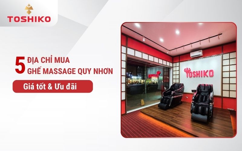 Địa chỉ mua ghế massage Quy Nhơn GIÁ TỐT - trả góp 0%