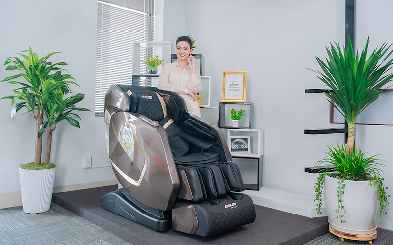 Ghế massage An Giang giá rẻ Sankito