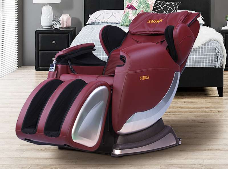 Ghế mát-xa Shika sở hữu thiết kế đẹp và sang trọng