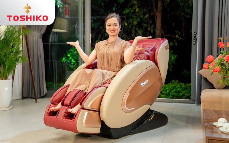 Ghế massage phân khúc 30 đến 70 triệu tại Toshiko