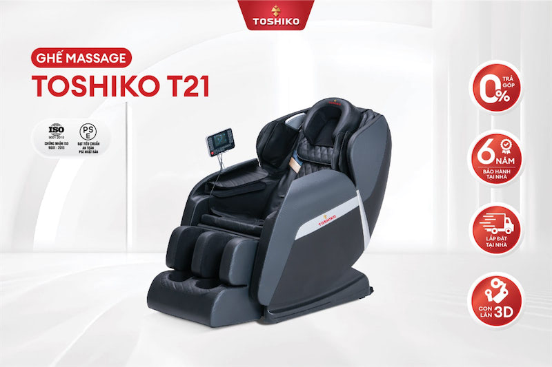 Ghế massage Yên Bái Toshiko T21