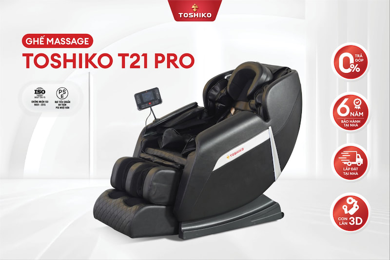 Ghế massage Toshiko T21 Pro