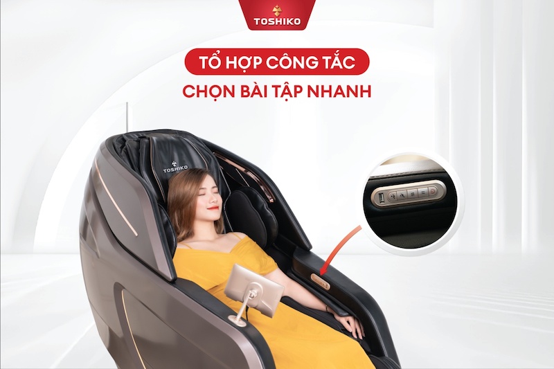 Ghế massage T9900 đẳng cấp