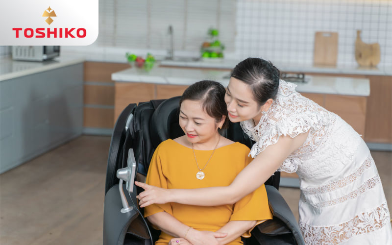 Sử dụng ghế massage giúp trị mất ngủ hiệu quả
