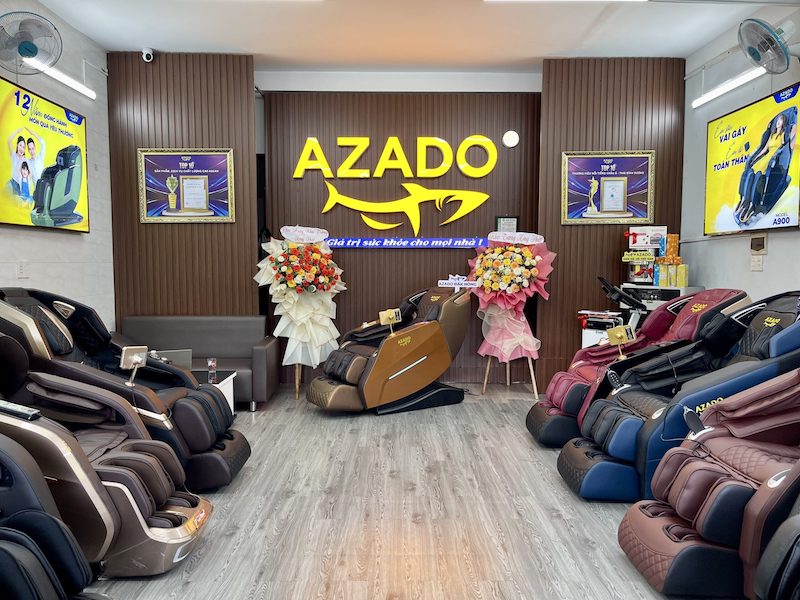 Showroom ghế massage Azado