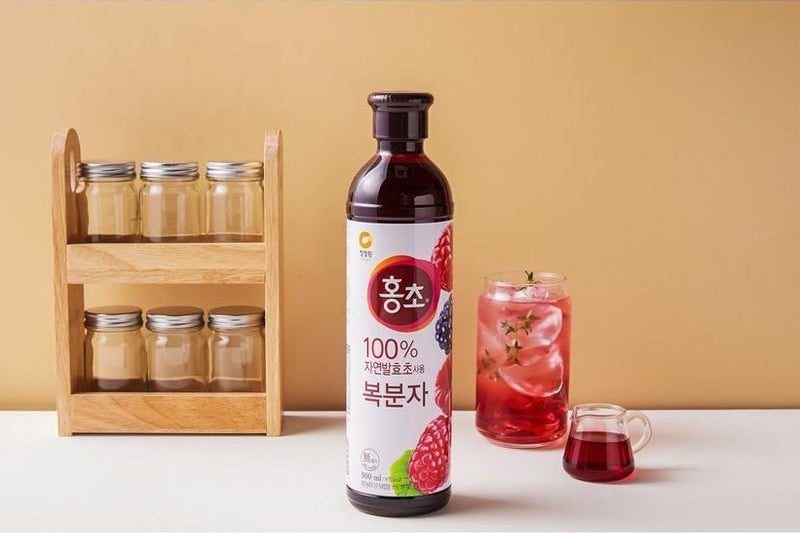 Giấm mâm xôi giảm cân vừa thơm ngon vừa lạ miệng