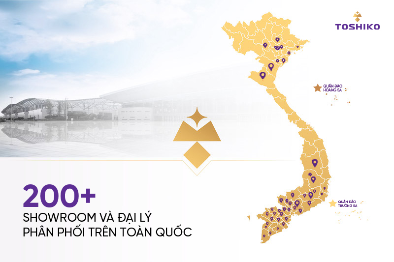 Toshiko có mạng lưới kinh doanh và đối tác lớn