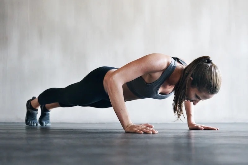 Hít đất hỗ trợ giảm cân