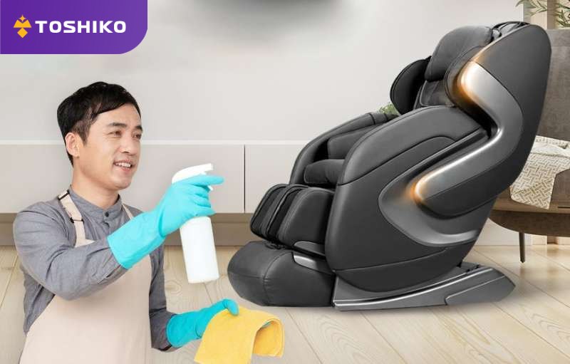 5+ cách làm sạch vết máu trên ghế massage, ghế văn phòng