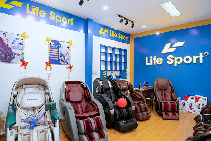 Cửa hàng ghế matxa toàn thân Lifesport
